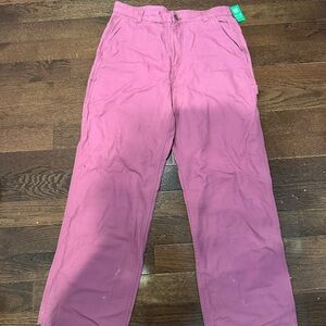 GAP Dusty Rose Carpenter Pants